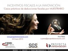 Incentivos fiscales a la innovaci�n: Casos pr�cticos de deducciones fiscales por Muestrario