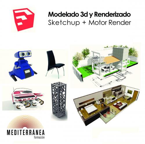 Modelado 3D y Renderizado -Sketchup + Motor Render-