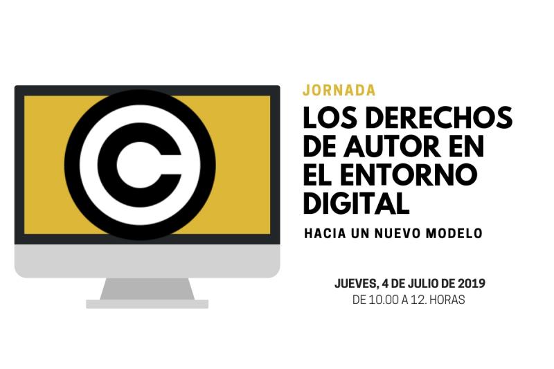 Inscrbete en la jornada sobre los derechos de autor en el entorno digital de este jueves!
