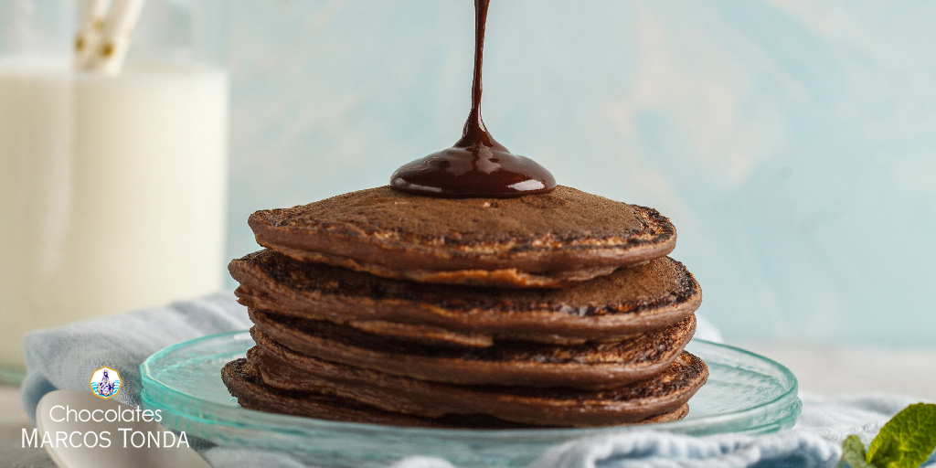 Receta fcil: Tortitas de chocolate con cacao en polvo