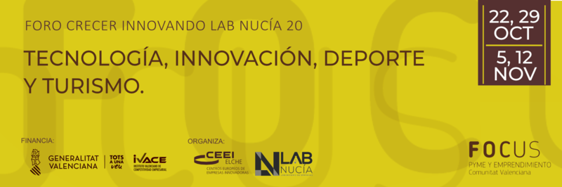 Te invitamos al Foro Crecer Innovando Lab Nuca