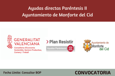 Ayudas Econmicas Covid 19 - Ayuntamiento de Monforte del Cid