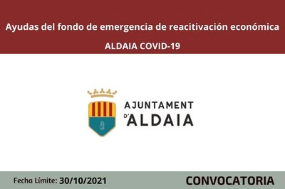 Ayudas Aldaia reactivaci�n econ�mica