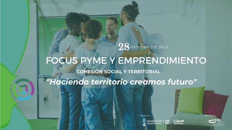 ¿Te has inscrito ya al #FocusPyme sobre cohesión social y territorial del próximo martes 28?