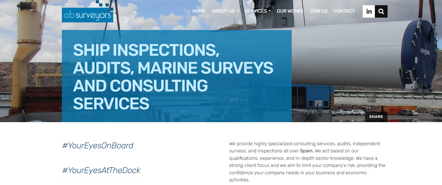 AB SURVEYORS - Maritime Services SLU