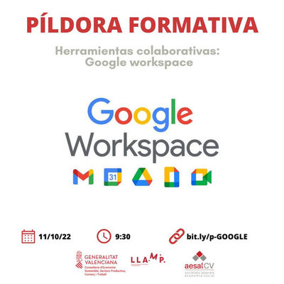 Herramientas colaborativas: Google workspace
