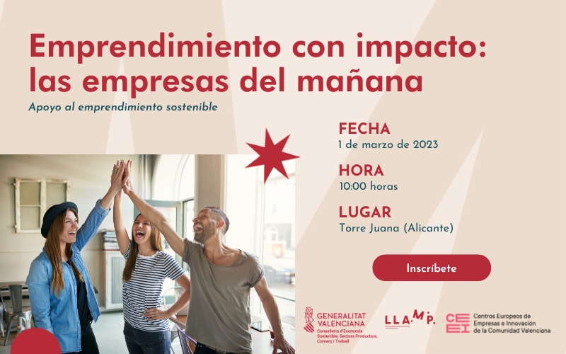 ¡Nos vemos el 1 de marzo en el evento de presentación de LLAMP AMES en Alicante! ¡Apúntate!