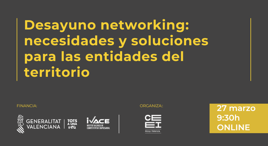 Desayuno networking ONLINE[;;;][;;;]