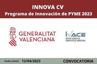 Programa de Innovaci�n de PYME (INNOVA-CV) 2023