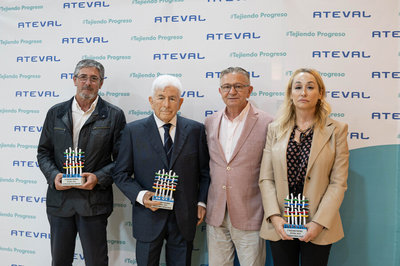 La II edicin de los Premios ATEVAL reconocen la labor de Textiles Mora y Casa Mediterrnea en el progreso del Textil Valenciano