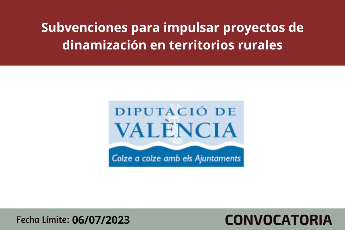 Ayudas dinamizaci�n territorios rurales