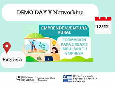 DEMO DAY Y Networking 29 nov. Programa EmprendeAventura