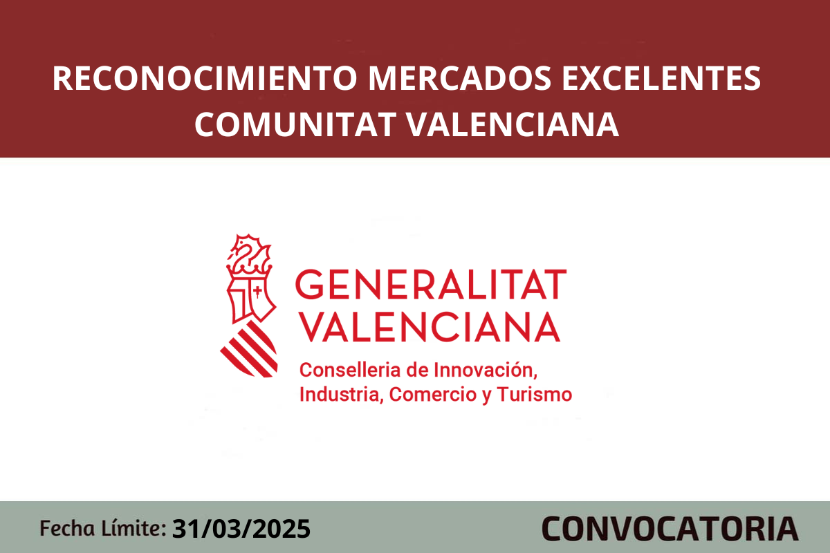 Reconocimiento mercados excelentes CV