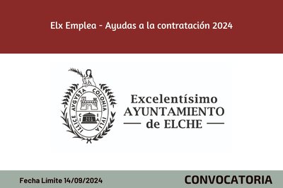 Elx Emplea - Ayudas a la contratacin 2024