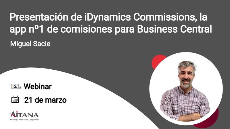 Webinar - Presentacin de iDynamics Commissions, la app n1 de comisiones para Business Central
