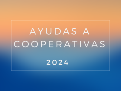 Ayudas a cooperativas 2024