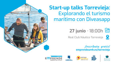 Start-up Talks Torrevieja: Explorando el turismo martimo con Diveasapp