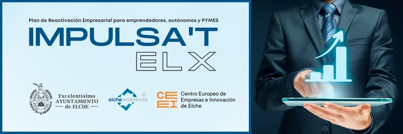 Inscrbete a Impulsa't Elx, un programa de apoyo a autnomos, emprendedores y pymes de Elche