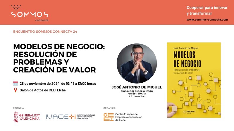 Impulsa el futuro de tu empresa en esta jornada presencial con Jos Antonio de Miguel