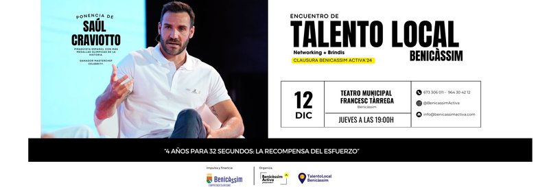 Encuentro Talento local Benicssim con Ral Craviotto