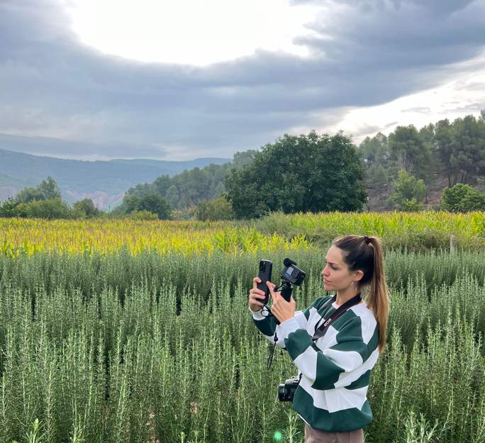 Alba Martnez del proyecto Con Alma Rural