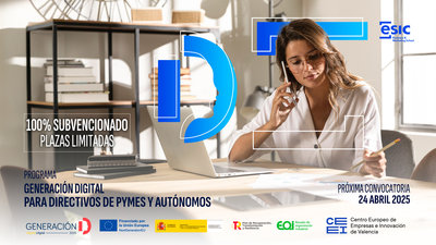 Programa generacin digital para directivos de pymes y autnomos