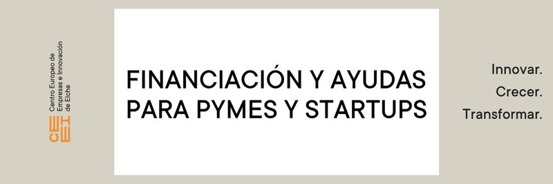 Financiacin para pymes y startups: prximas jornadas y convocatorias abiertas