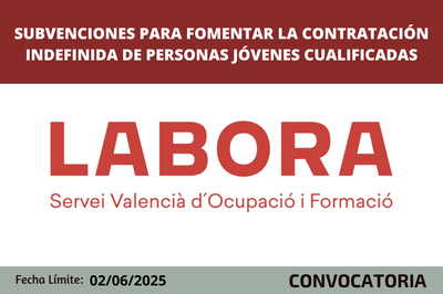Subvenciones para fomentar la contratación indefinida de personas jóvenes cualificadas