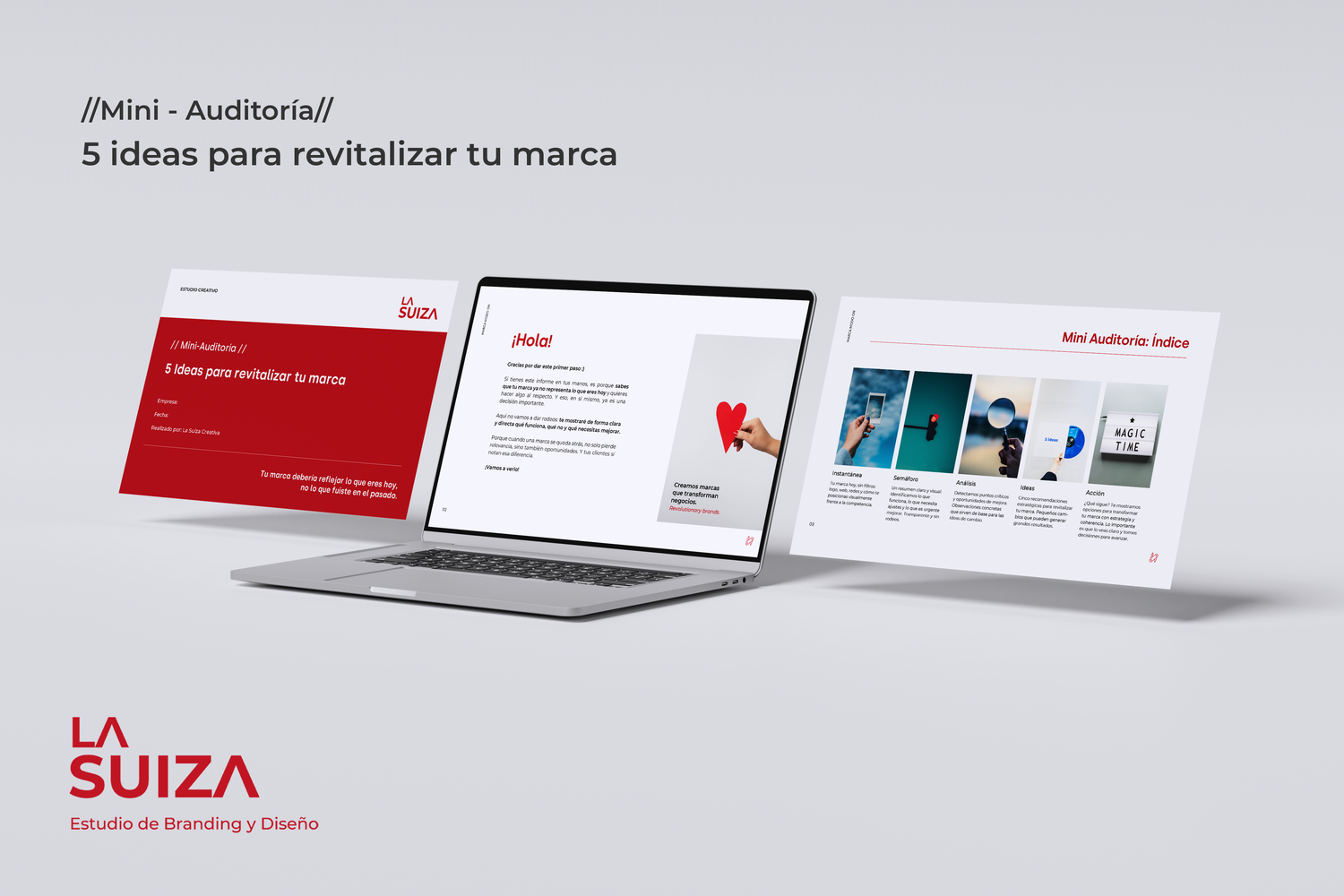 Auditoria de marca gratis LA SUIZA