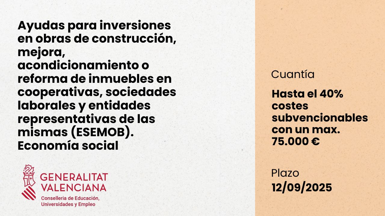 ayudas inversiones cooperativas
