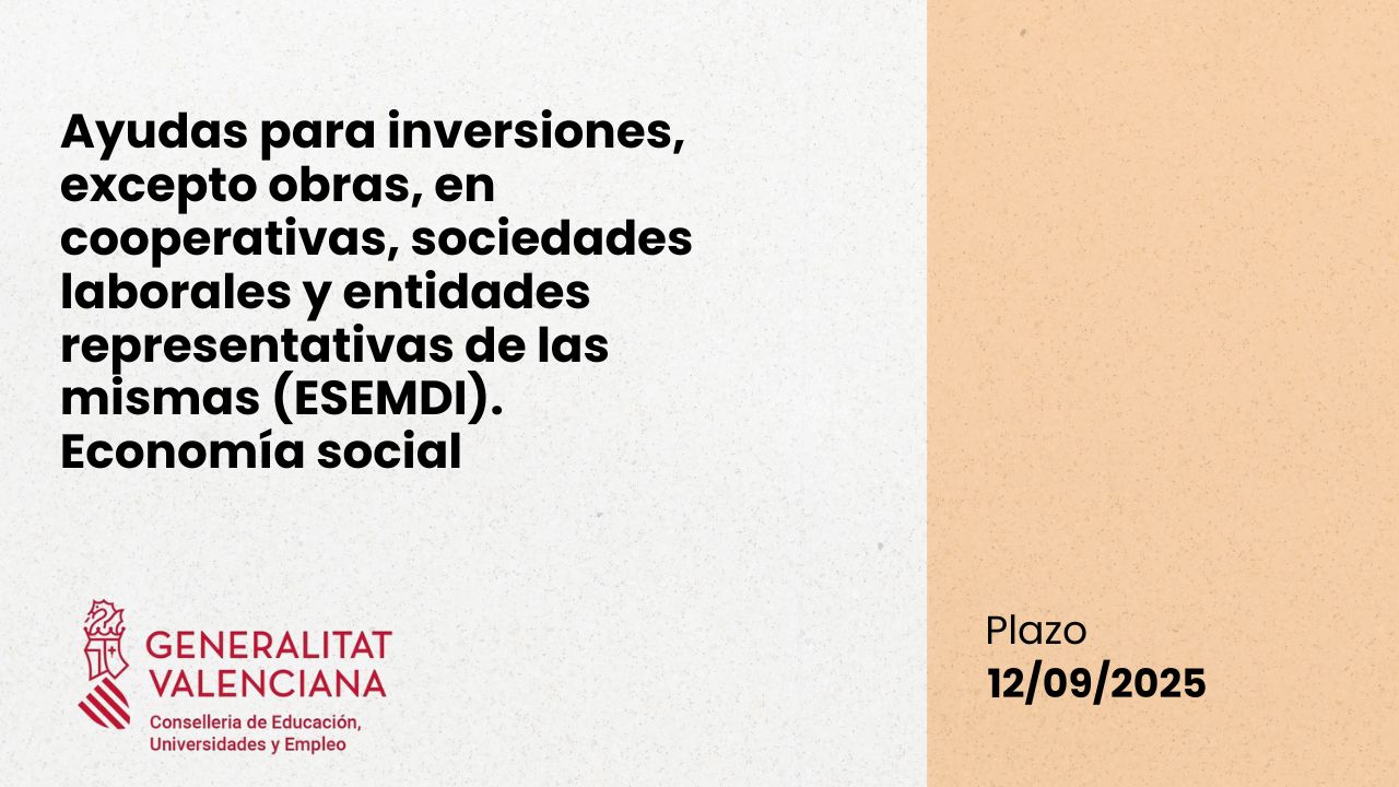 AYUDAS COOPERTIVAS INVERSIONES