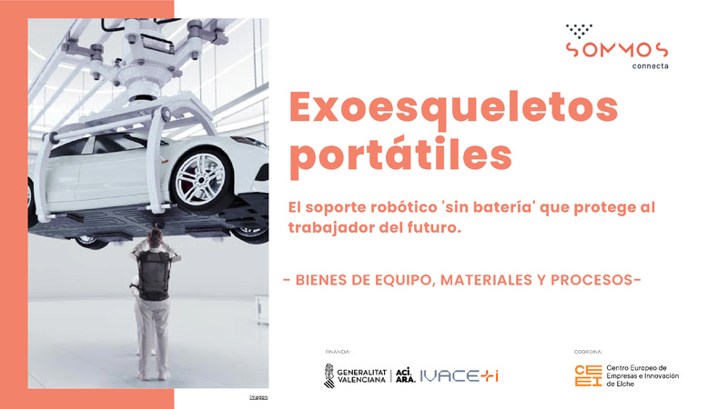 X-ble Shoulder, soporte robótico 'sin batería' que protege al trabajador del futuro (Portada)