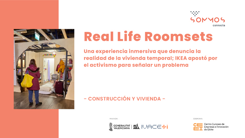 Real Life Roomsets, experiencia inmersiva que denuncia la realidad de la vivienda temporal (Portada)