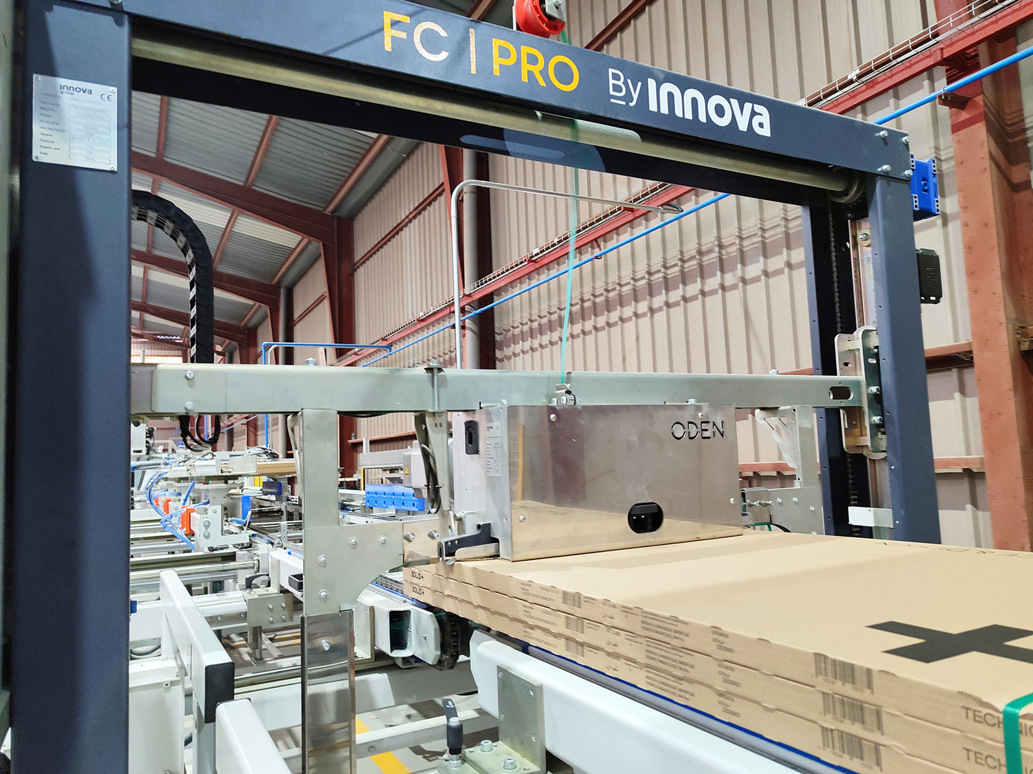Innova lanza el cabezal de flejado ODEN SMARTDRIVE con integraci�n universal