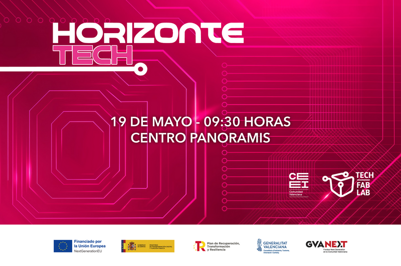 El pr�ximo martes 19 de mayo tienes una cita con la innovaci�n!! Ven a Horizonte Tech Alicante 2026!!