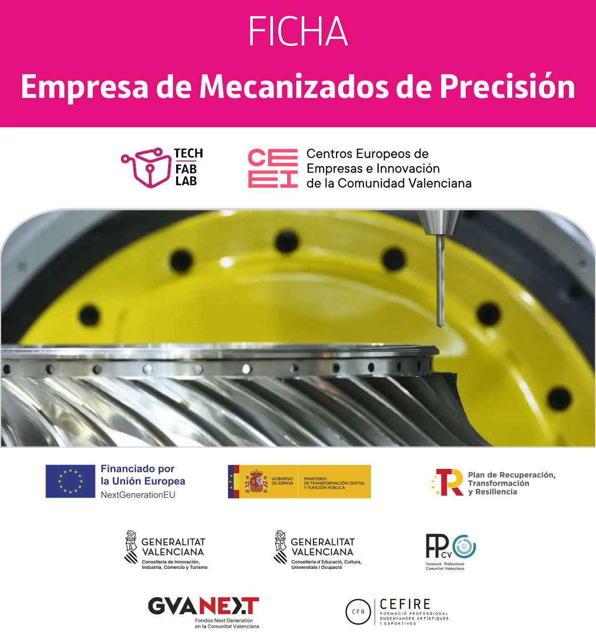Ficha portada Empresa de mecanizados de precisi�n
