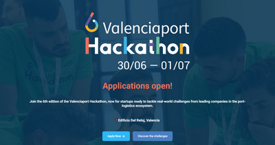 Valenciaport Hackathon 6� edici�n: reto de innovaci�n abierta para startups en log�stica portuaria