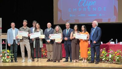 Una d�cada apoyando a empresas y emprendedores: gala para entregar los premios de la 10� edici�n del programa Aspe Emprende