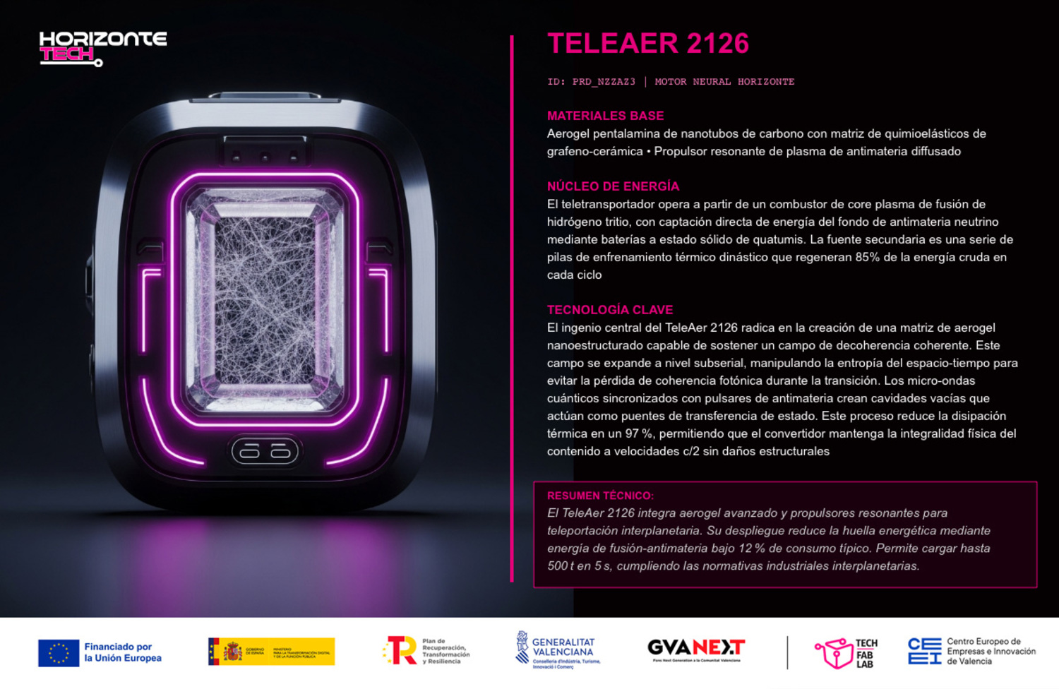 Horizonte Tech - Teleaer 2126[;;;][;;;]