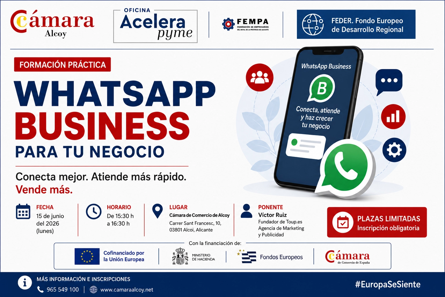 WhatsApp Business para tu negocio: conecta, atiende y vende m�s