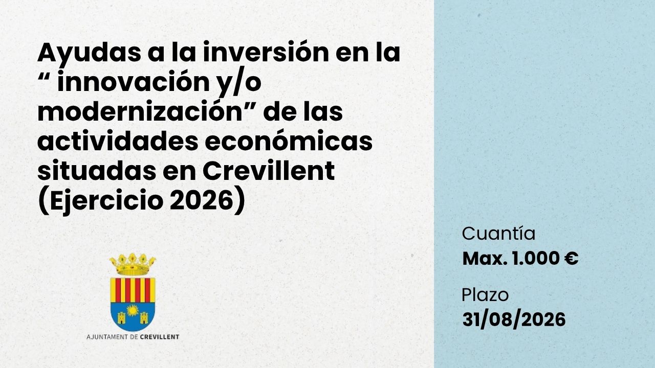 ayudas crevillent