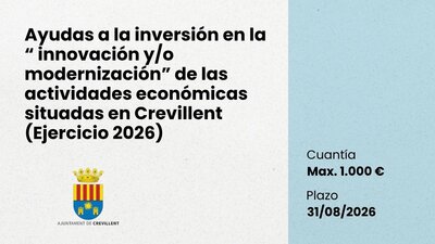 ayudas crevillent