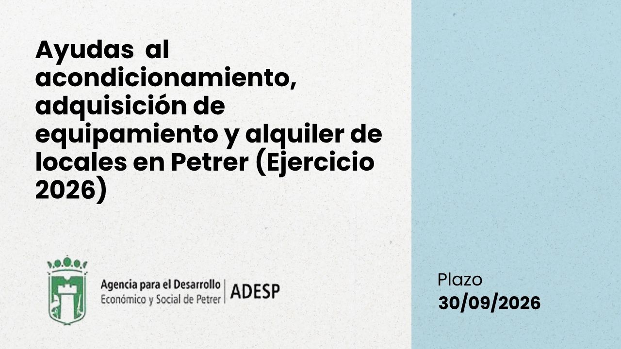 ayudas petrer
