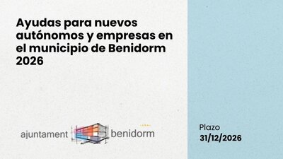 ayudas benidorm