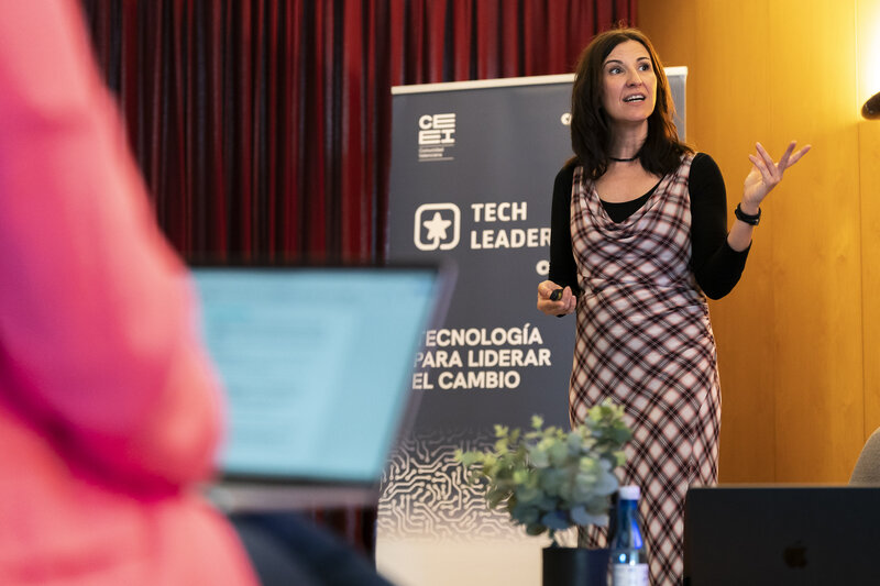 Foto archivo Tech Leaders con Marta Palomar en CEEI Castellón