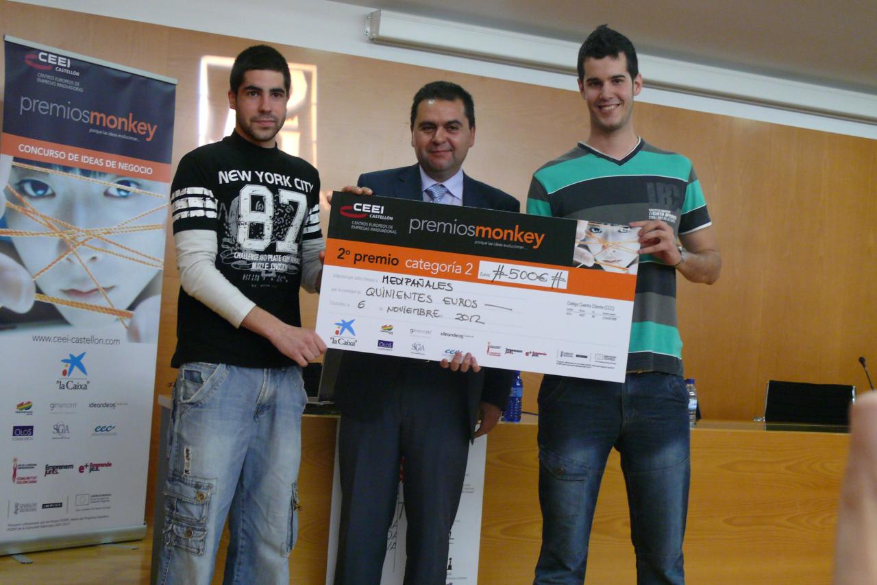 Proyecto Medipaales. Premios Monkey 2012. Emprende+