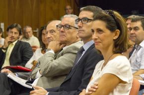 Inmaculada Bea, Justo Velln, Pepe Portilla y Jess Casanova asistentes a la presentacin del DPECV2013