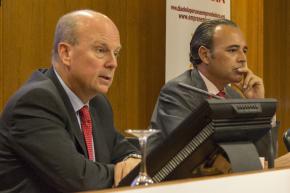 Mximo Buch y Alfonso Maldonado en el acto de presentacin del DPECV
