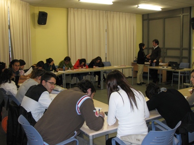 2009.Sesión IES Andreu Sempere