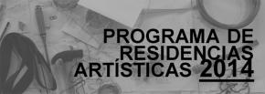 Programa de Residencias Artsticas 2014